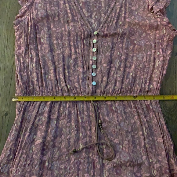 Spell Dahlia Playsuit in Mulberry - Picture 9 of 14